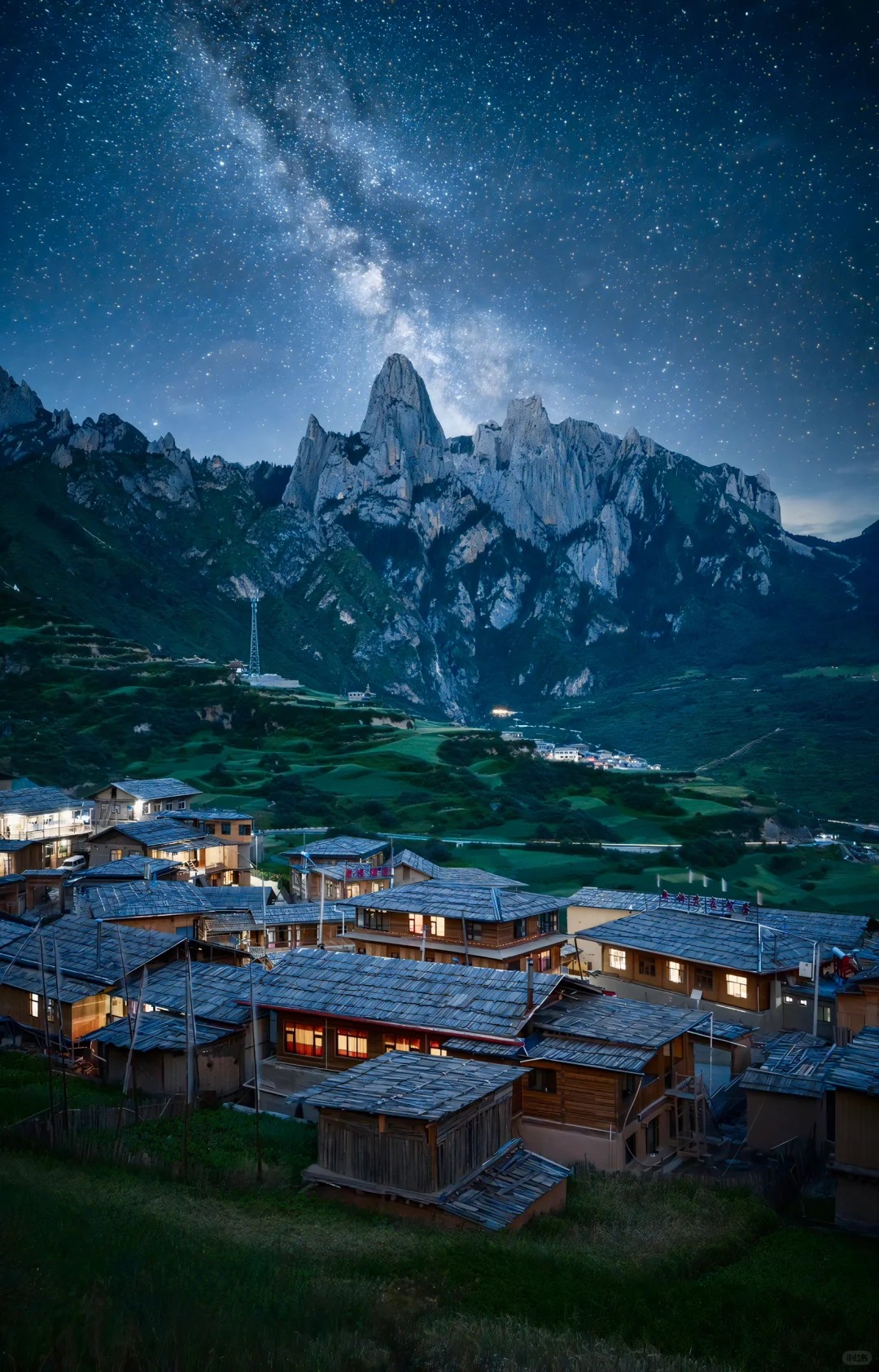 不是瑞士🇨🇭‼️是甘南百年㊙️境_1
